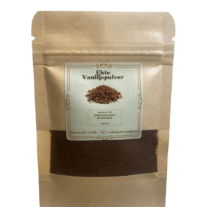 Ekte Madagaskar Bourbon vaniljepulver – 20g
